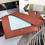 Close-up detail of refined polished women's handbag – women's premium purse