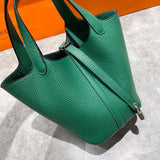 Streamlined bag shown from front angle
