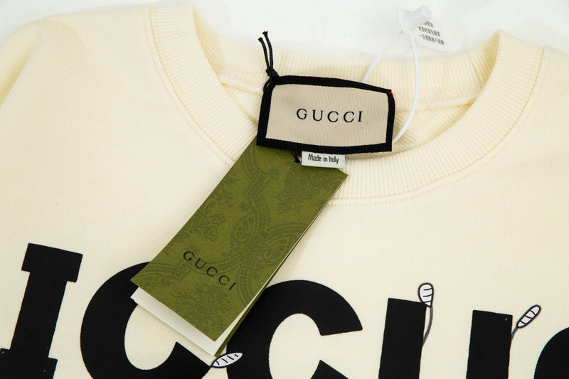 Full styled look of Gucci luxury clothing with tailored silhouette