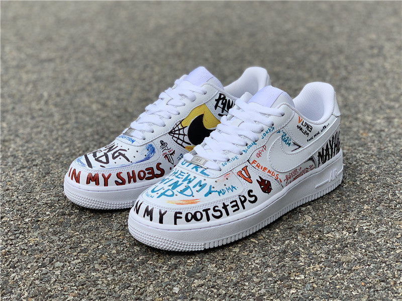 Nike Men's & Women's Designer Street Sneakers — Style 014 angle view