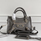 Zivas Charm Chic Craftsmanship Statement Handbag (Signature Shape & Finish) – Lifestyle Shot