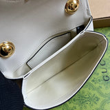 Side profile of premium chic women's handbag – women's everyday handbag