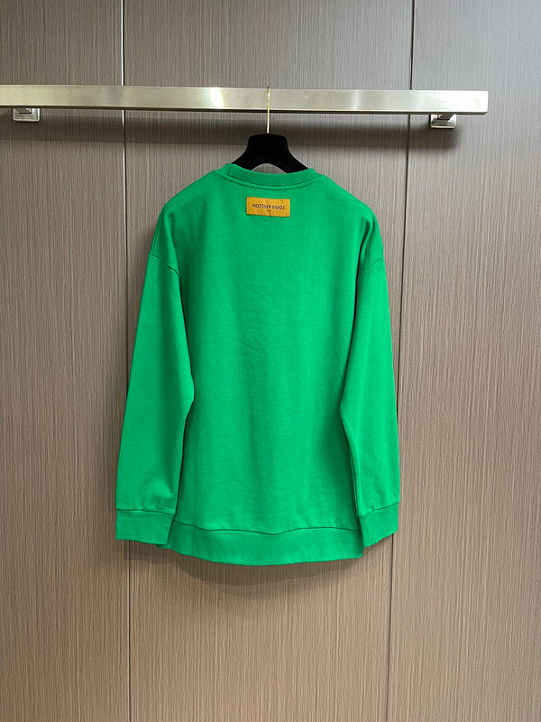 Side profile of Louis Vuitton luxury clothing with tailored silhouette