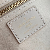 Front view of premium polished women's handbag – women's designer-style accessory