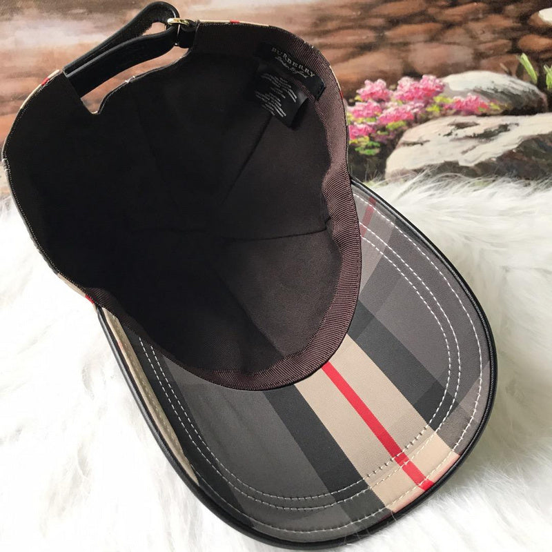 Full view of Burberry unisex cap