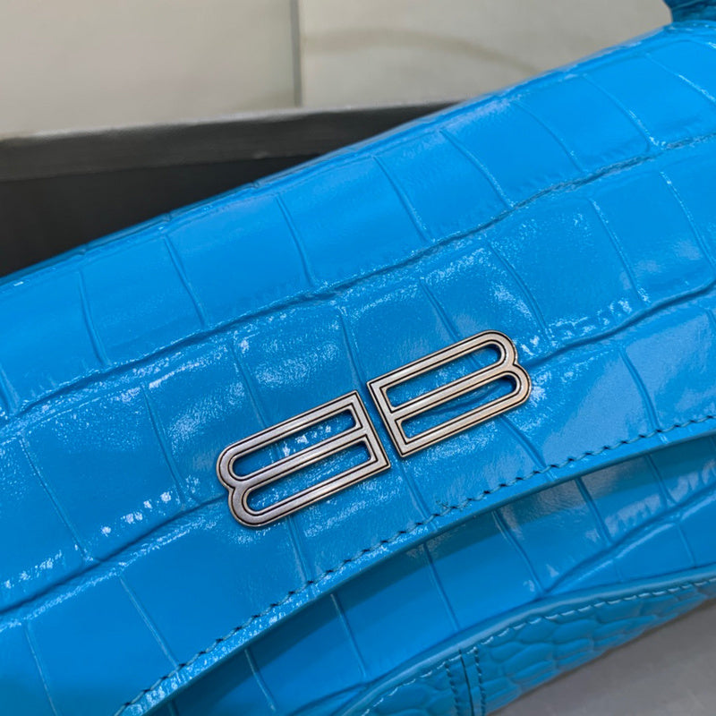 Chic Faux Leather Handbag - Statement Silhouette | Women's Designer-Inspired Purse #439 - interior view (image 6) of designer-inspired handbag