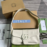 Front view of statement sleek women's handbag – women's statement bag