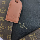 Back view of structured sleek women's handbag – women's premium purse