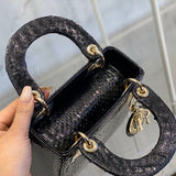 Back view of polished sleek women's handbag – women's premium purse