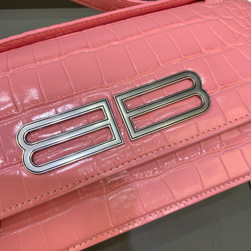 Effortless Vegan Leather Handbag - Polished Finish | Women's Premium Handbag #404 - interior view (image 6) of designer-inspired handbag