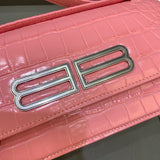 Effortless Vegan Leather Handbag - Polished Finish | Women's Premium Handbag #404 - interior view (image 6) of designer-inspired handbag