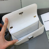 Sophisticated Faux Leather Handbag - Versatile Everyday Design | Women's Statement Accessory #427 - alternate angle view (image 8) of designer-inspired handbag