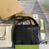 Side profile of classic elevated women's handbag – women's everyday handbag