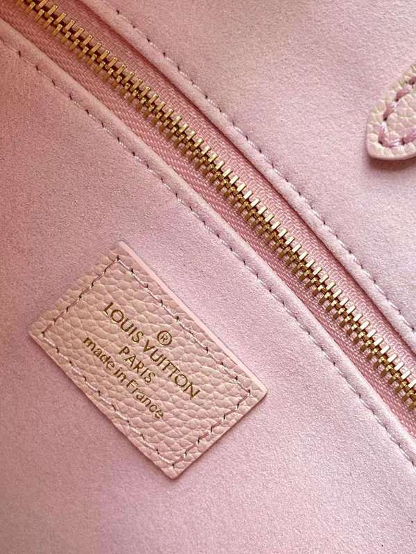 Side profile of refined signature women's handbag – women's premium purse