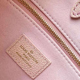 Side profile of refined signature women's handbag – women's premium purse