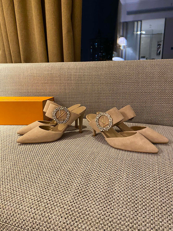 Louis Vuitton shoes Style 267 - back heel detail
