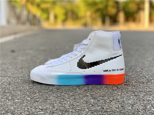 Nike Men's & Women's Signature Luxury Sneakers — Style 060 hardware detail