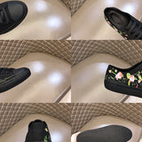 Classic Faux Leather Shoes - Statement Everyday Style | Women's Statement Footwear #1290 - product detail shot (image 10) of designer-inspired shoes
