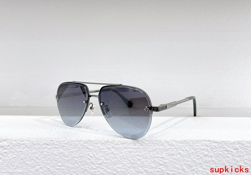 Side view of Louis Vuitton unisex sunglasses