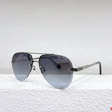 Side view of Louis Vuitton unisex sunglasses