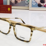Close-up detail view of Cartier unisex sunglasses