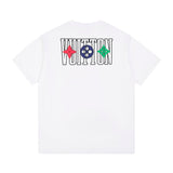 Full styled look of Louis Vuitton cotton t-shirt with everyday silhouette