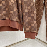Full styled look of Louis Vuitton luxury clothing with streetwear-inspired cut