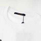 Flat lay presentation of Louis Vuitton cotton t-shirt with contemporary cut