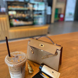 Interior view of streamlined premium bag