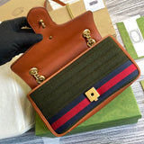 Interior view of elevated chic women's handbag – women's designer-style accessory