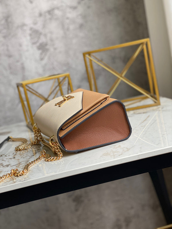 Close-up detail of refined structured women's handbag – women's luxury accessory