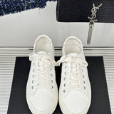 Saint Laurent designer shoes full view