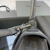 Sleek Faux Leather Handbag - Understated Luxury Look | Women's Everyday Carry Handbag #543 - styled full view (image 7) of designer-inspired handbag
