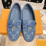 Louis Vuitton Camel Low-Top Sneakers - Side Profile View