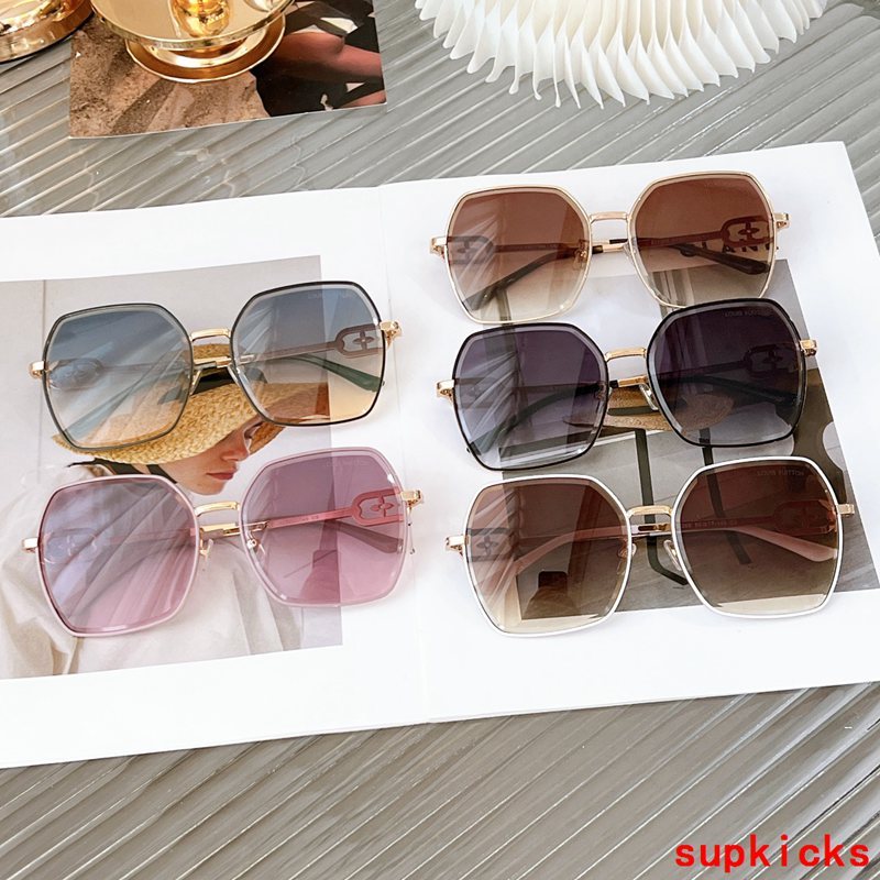 Lifestyle view of Louis Vuitton unisex sunglasses