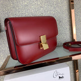 Close-up detail of sleek refined women's handbag – women's everyday handbag