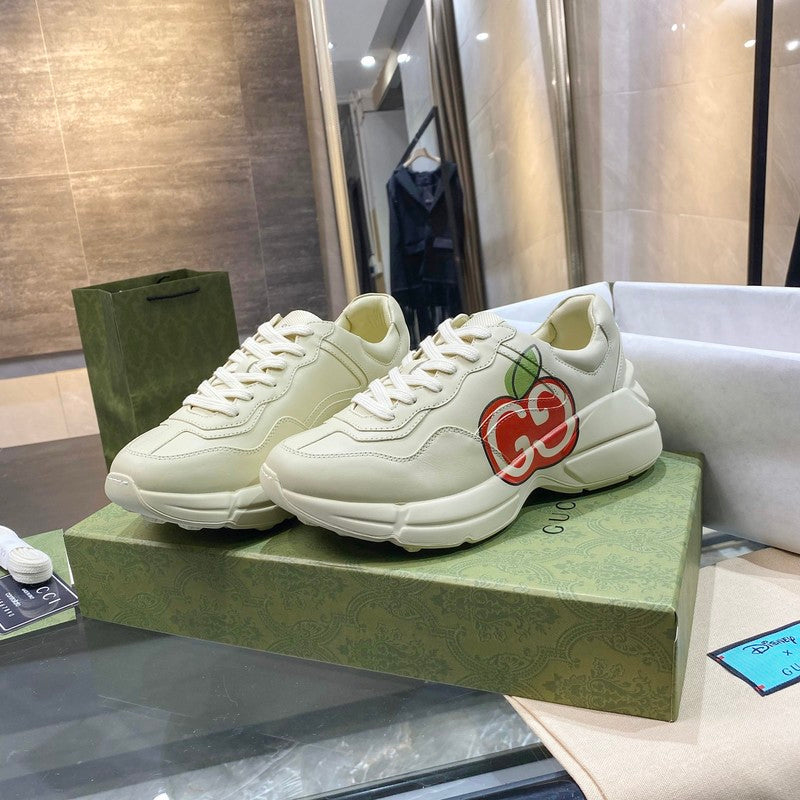 Gucci all-black luxury sneakers view 6 everyday casual design