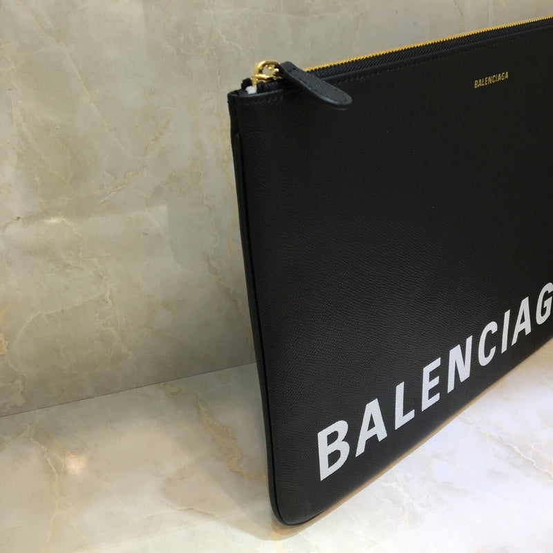 Chic Faux Leather Handbag - Signature Hardware Accents | Women's Luxury Handbag #1022 - back view (image 4) of designer-inspired handbag