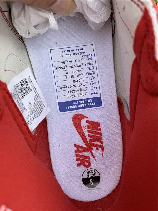 Nike Men's & Women's Premium Designer Sneakers — Style 070 interior view