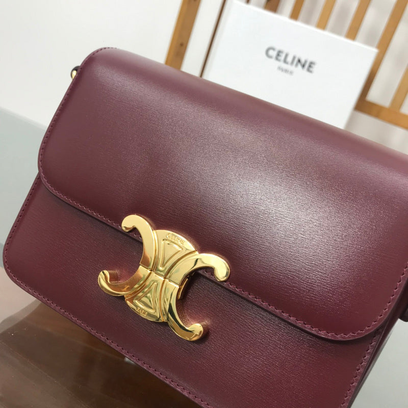 Front view of refined sleek women's handbag – women's premium purse
