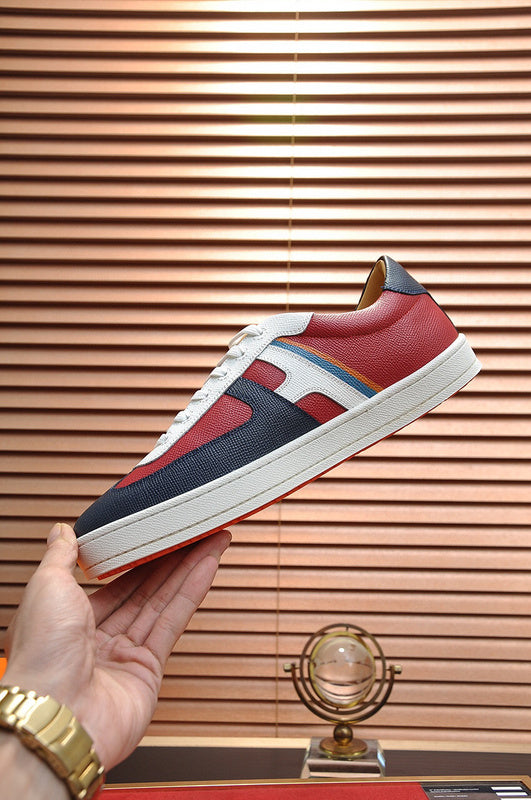 Hermès Beige Slip-On Sneakers - Detail Shot of Craftsmanship