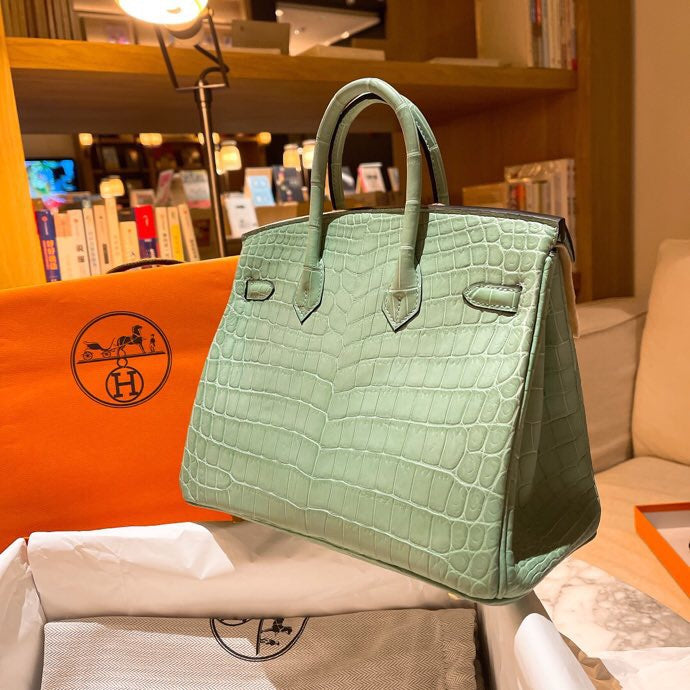 Close-up detail of refined bag design
