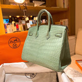 Close-up detail of refined bag design