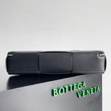 Statement Vegan Leather Handbag - Modern Structured Build | Women's Designer-Inspired Purse #1587 - styled full view (image 7) of designer-inspired handbag