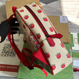 Side view of smart structured handbag