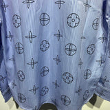 Back view of Louis Vuitton cotton t-shirt with signature branding