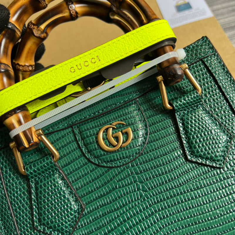 Back view of signature modern women's handbag – women's luxury handbag