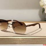 Angled view of Cartier unisex sunglasses