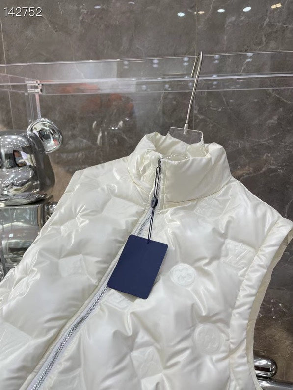 Front view of Louis Vuitton luxury clothing with streetwear-inspired cut