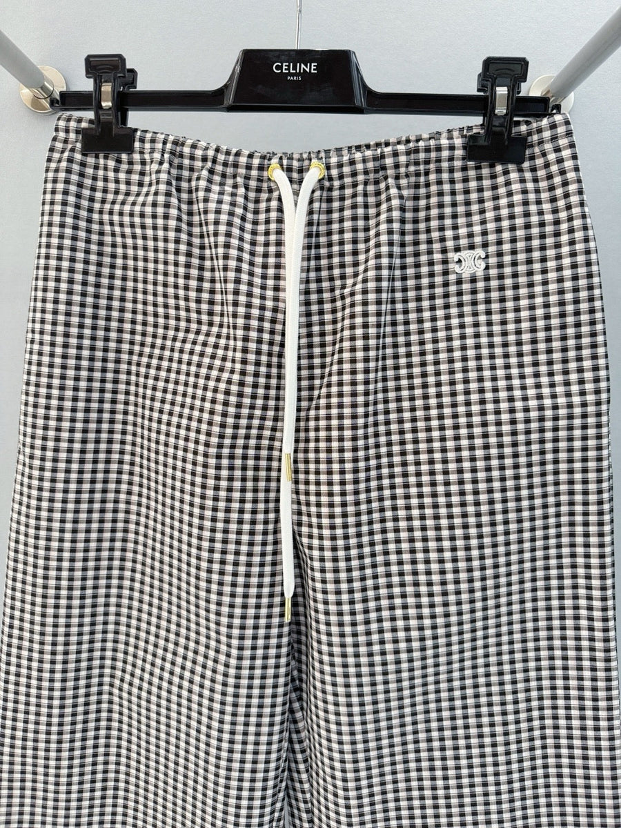 Celine Trousers detail shot – designer craftsmanship and quality